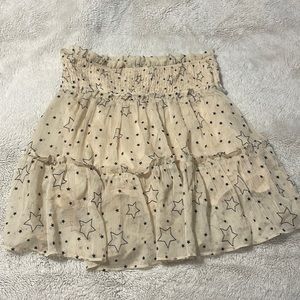Starry Cream Skirt